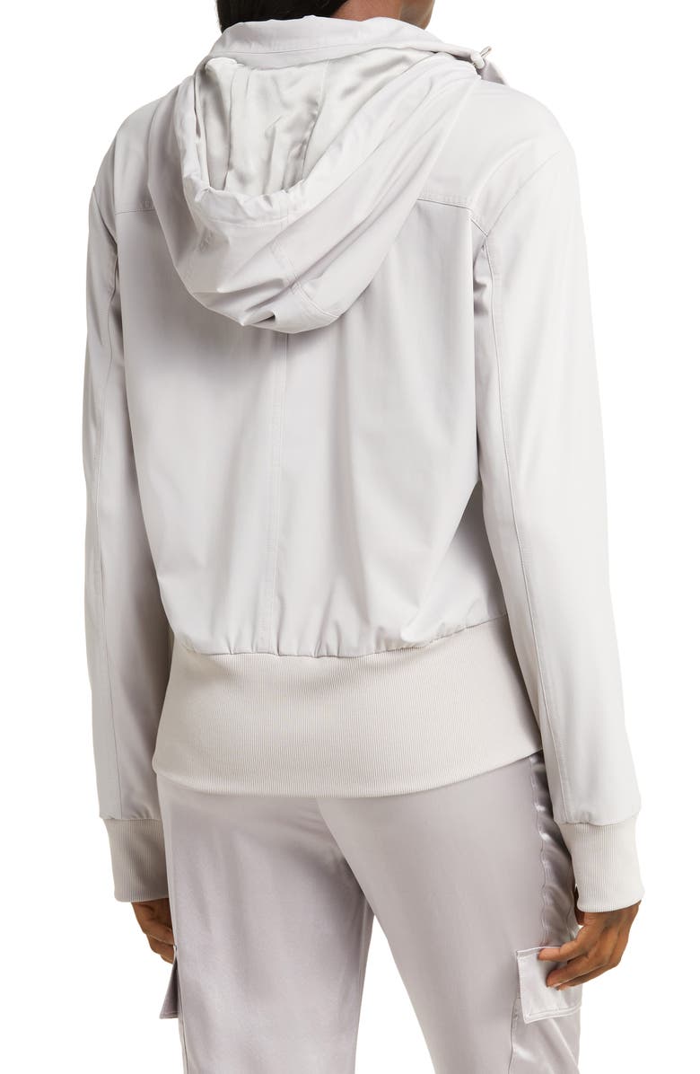 Blanc Noir Mastermind Bomber Jacket, Alternate, color, Raindrops