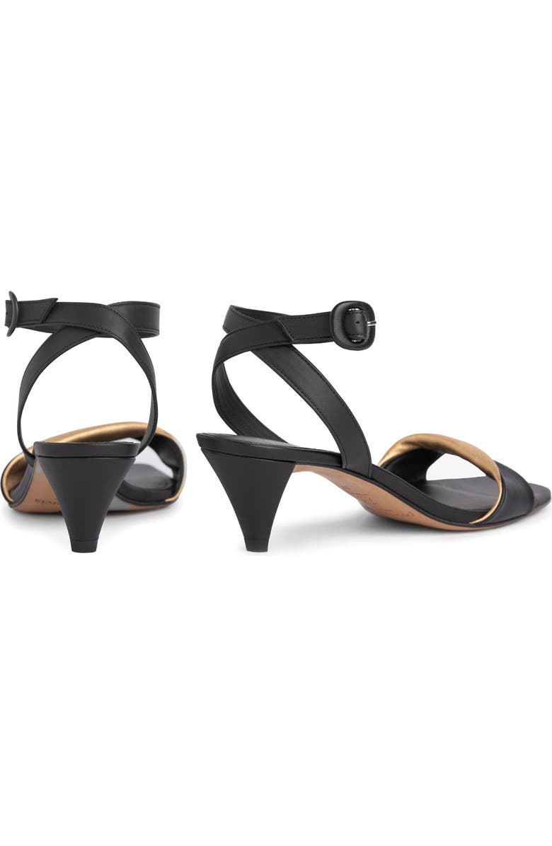 Pedro Garcia Adara Ankle Strap Sandal, Alternate, color, Black
