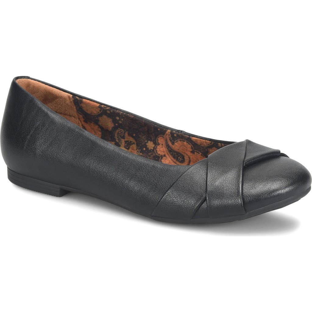Eurosoft Tamara Ballet Flat In Black