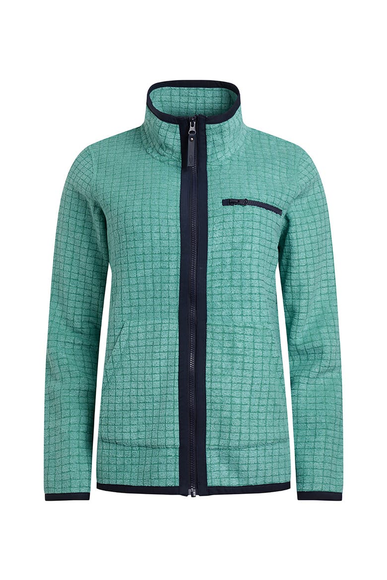 Tilly 1/4 Zip Grid Fleece, Alternate, color, Viridis