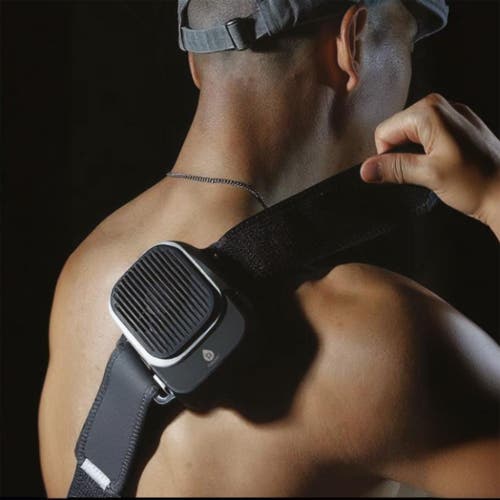 Pursonic 2-in-1 Hot & Cold Therapy Massager In Black