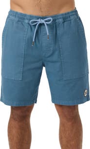 O'Neill Ronan Field Cotton Canvas Drawstring Shorts