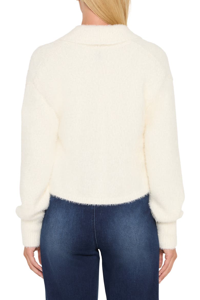 Cozy Chic Fuzzy Shrug Cardigan, Alternate, color, CLASSIC CREAM