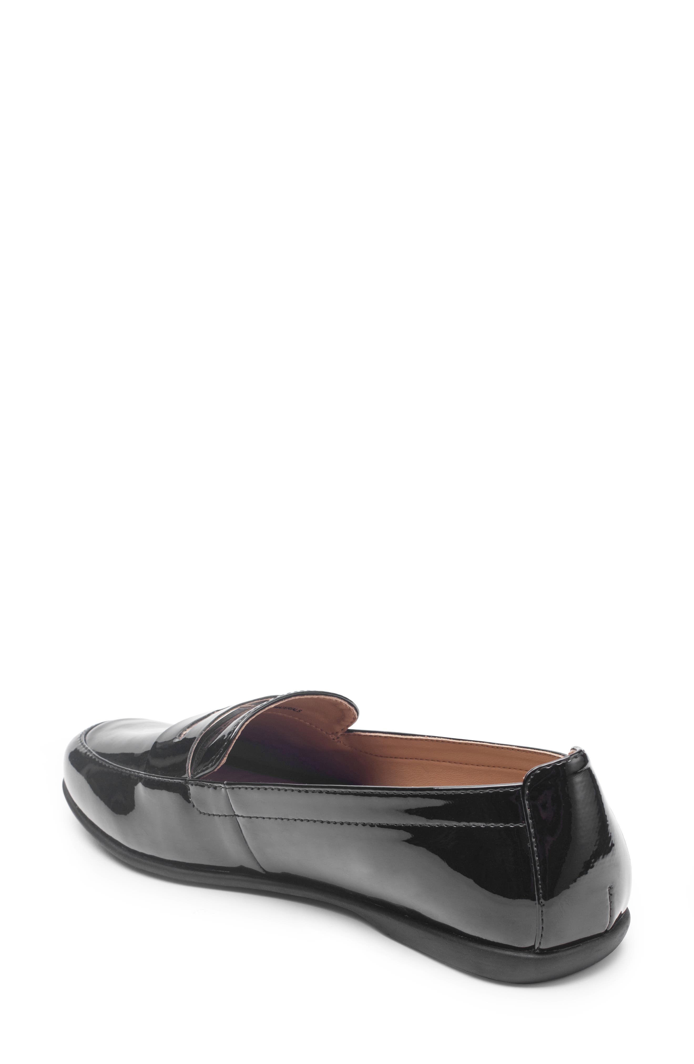 Bara Penny Loafer, Alternate, color, BLACK