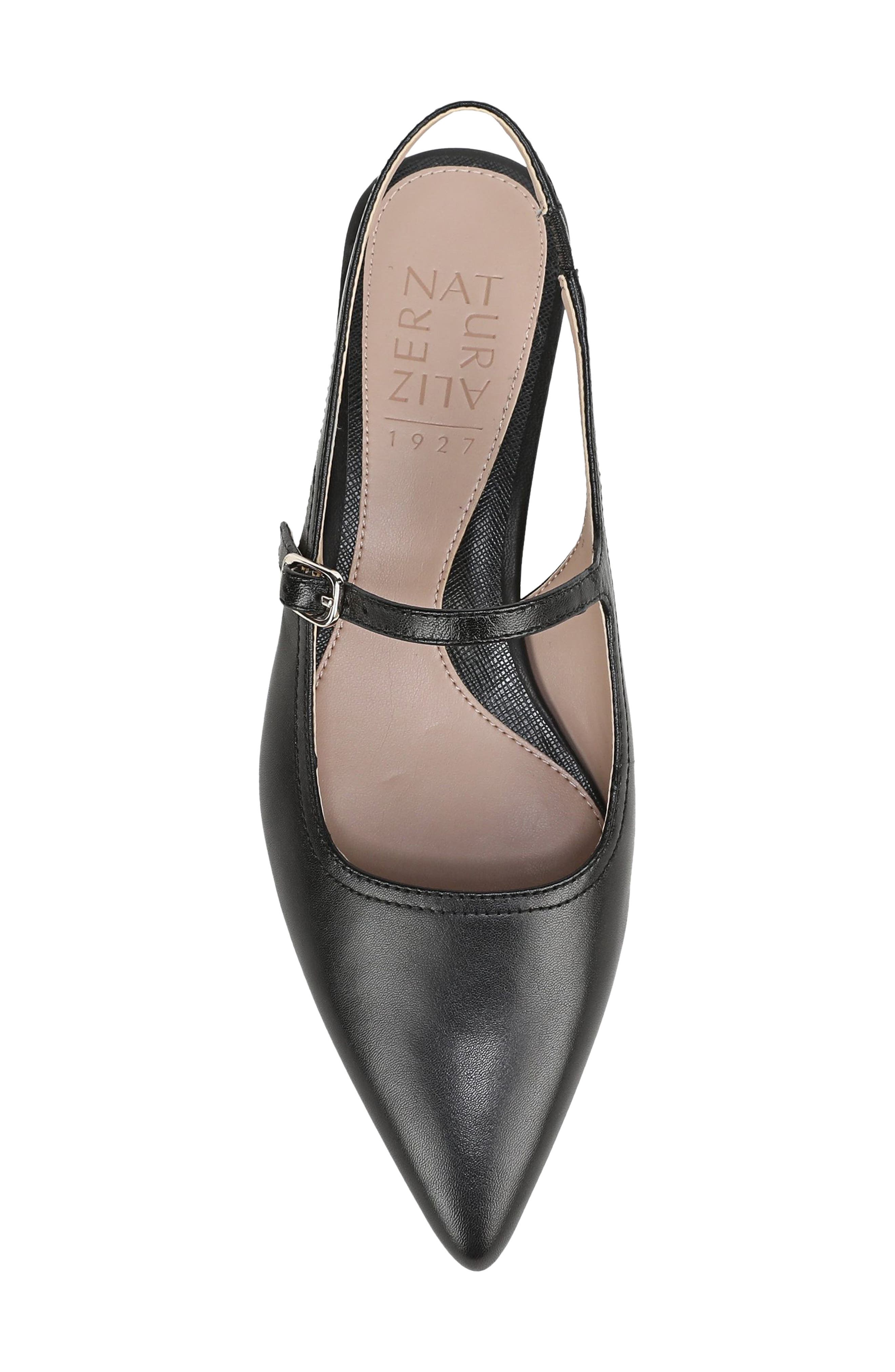 Sadie Pump, Alternate, color, BLACK LEATHER