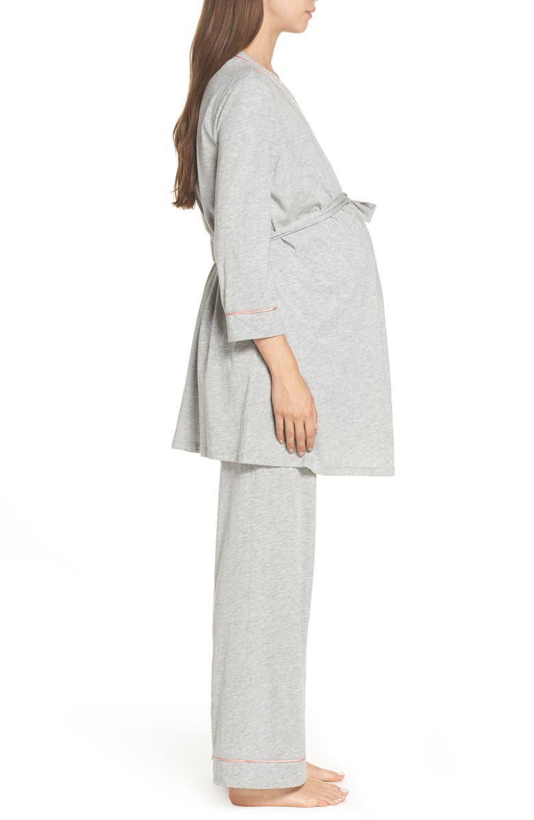Cosabella Maternity/Nursing Pajamas Set, Alternate, color, 