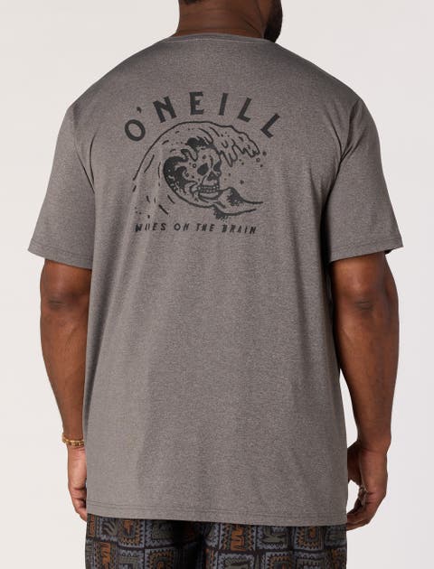 Big & Tall Wave Brain UPF Graphic Tee