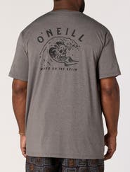 O'Neill Big & Tall Wave Brain UPF Graphic Tee
