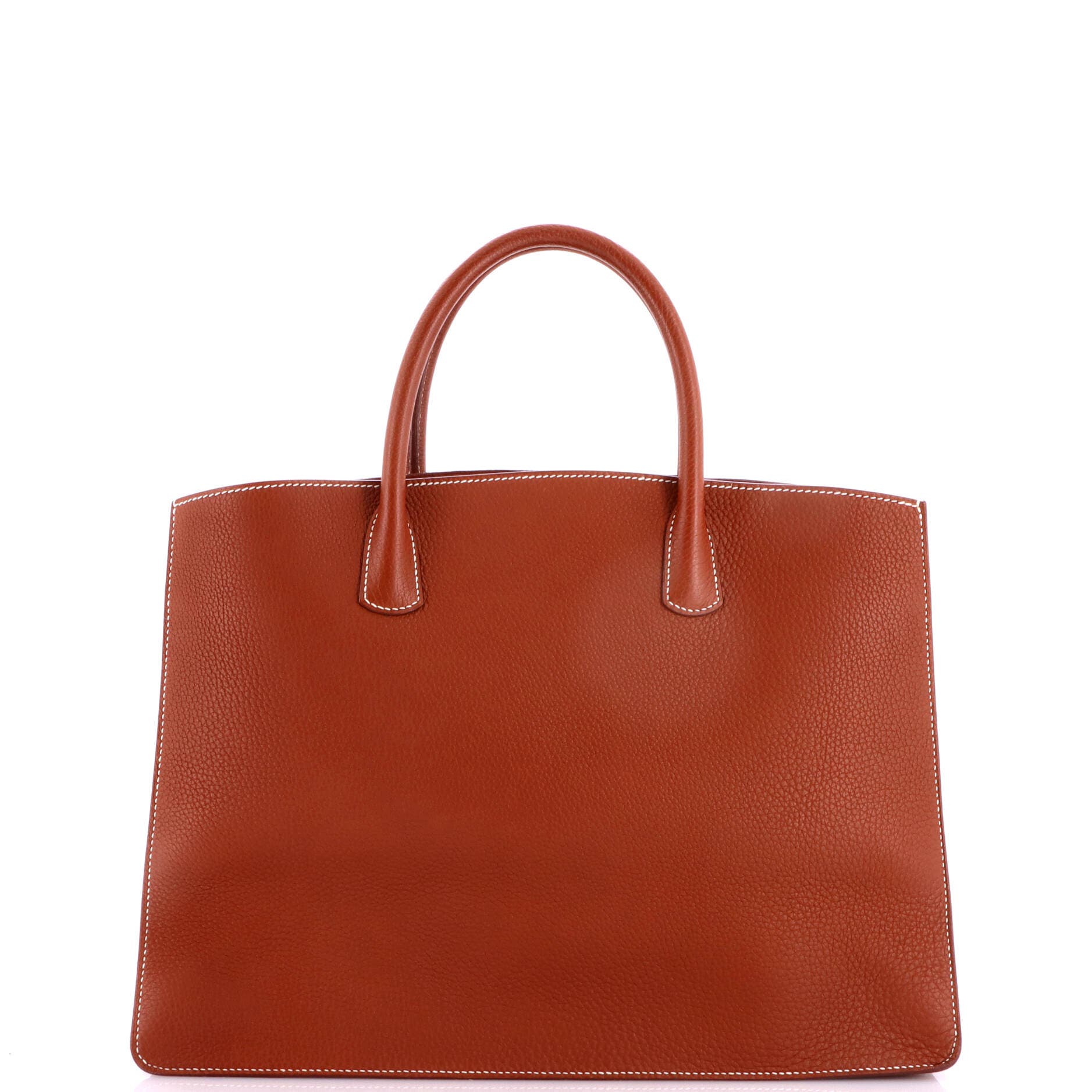 White Bus Bag Leather 39, Alternate, color, Brown