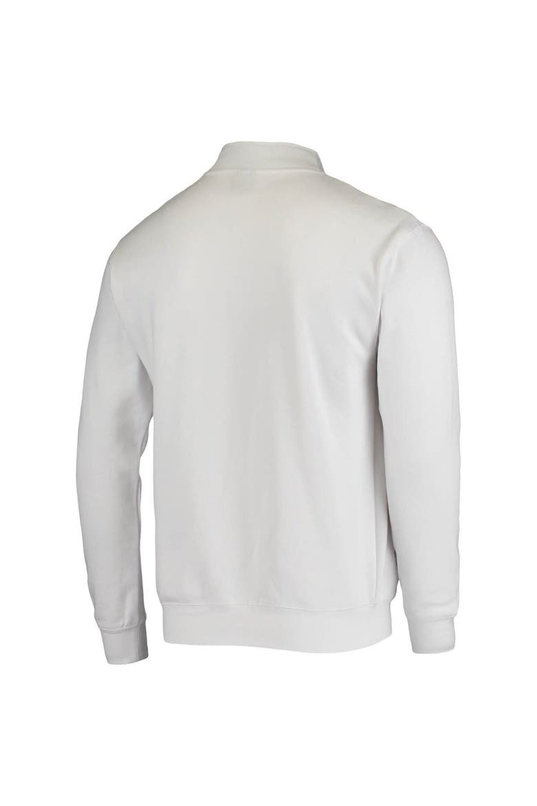 Men's Colosseum White Washington State Cougars Tortugas Logo Quarter-Zip Jacket, Alternate, color, White
