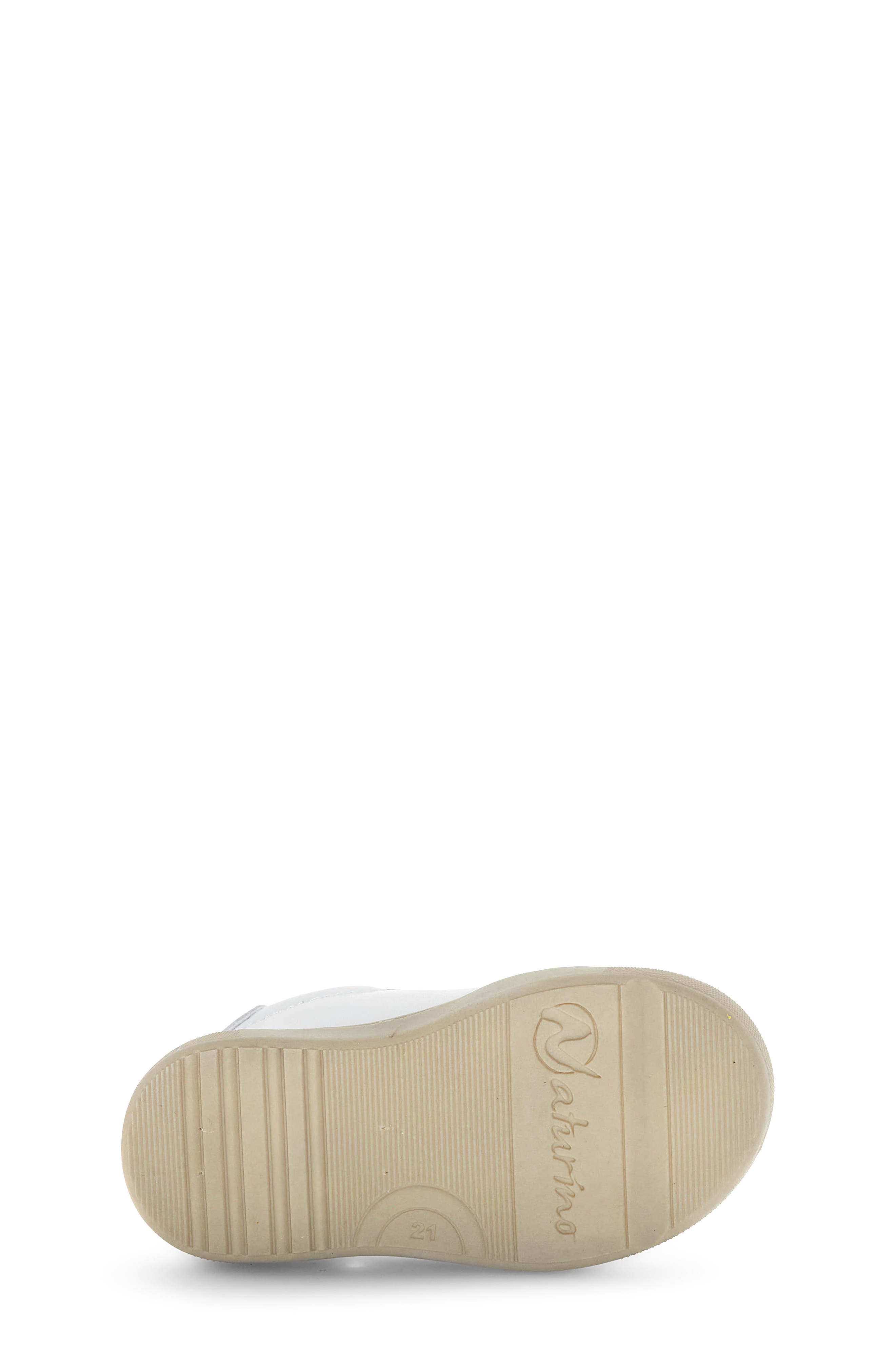 Kids' Riby VL Sneaker, Alternate, color, WHITE/ PINK