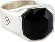 TORRELA Onyx Silver Ring