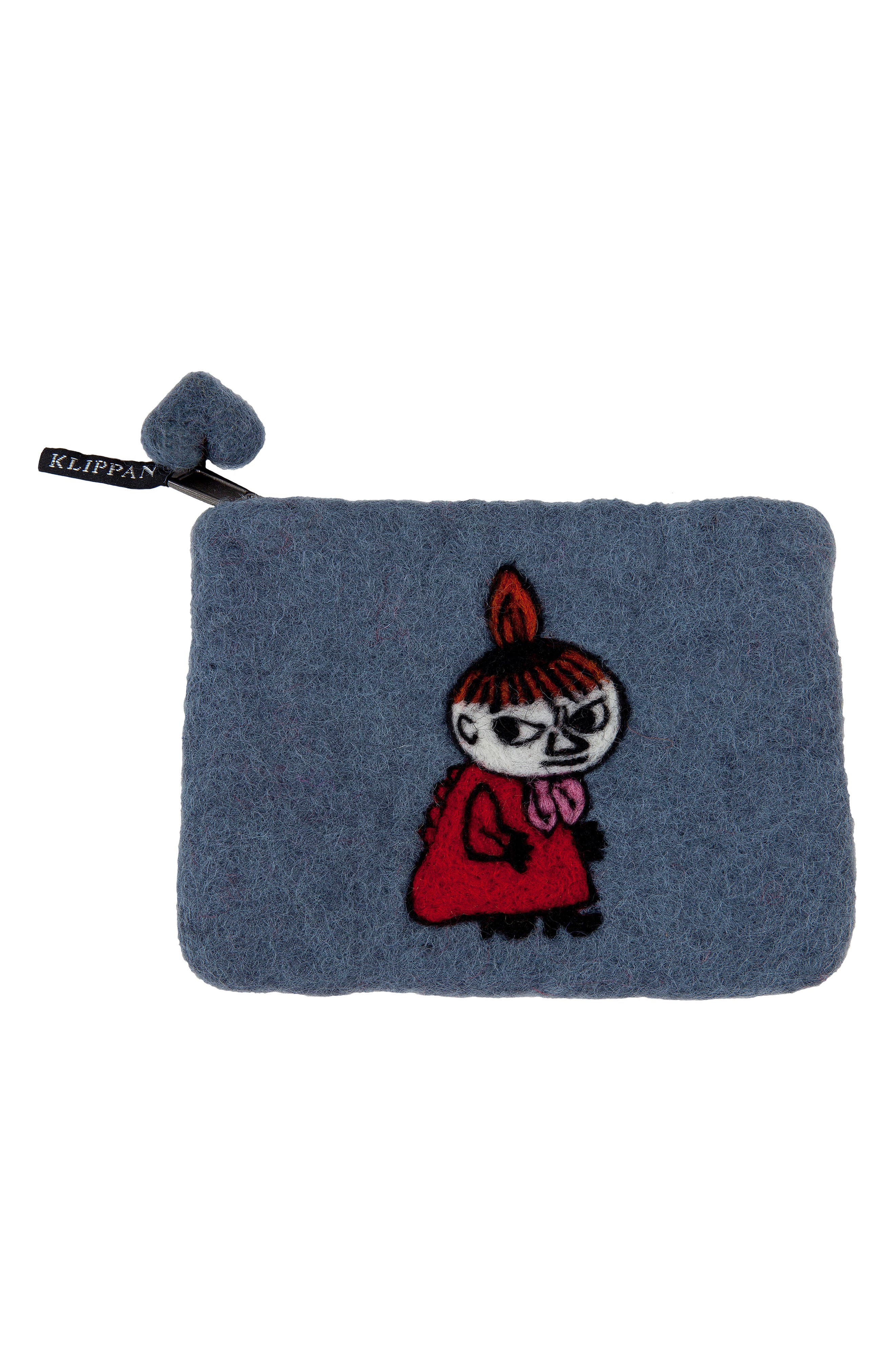 Klippan Kids' Handmade Wool Purse in Blue 