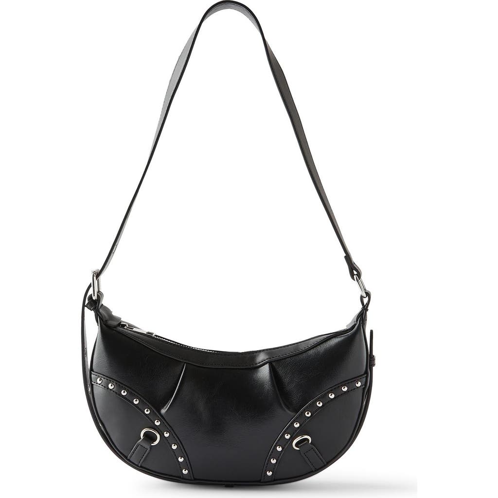 Cotton On Noa Studded Crossbody Bag In Black