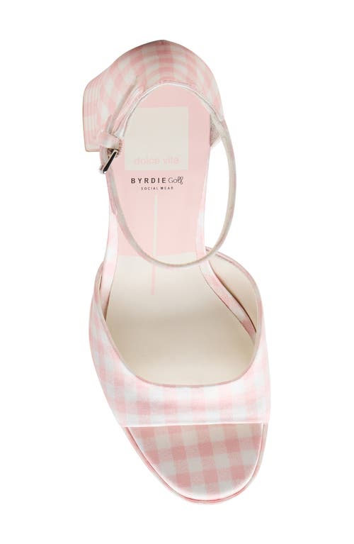 Dolce Vita X Byrdie Golf Pandro Ankle Strap Platform Sandal