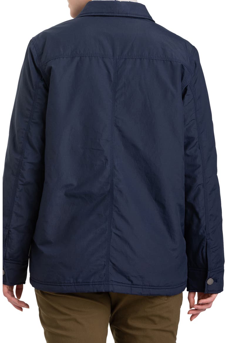 Water Resistant Lined Chore Jacket, Alternate, color, NAVAL BLUE