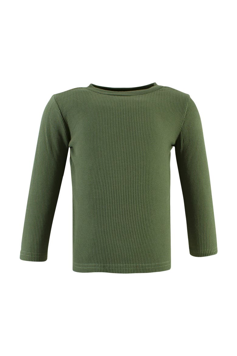 Warm Long-Sleeve T-Shirt Collection 5-Pack, Alternate, color, Sage Dinosaur