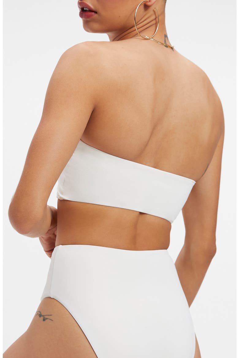Better Band Strapless Reversible Swim Top, Alternate, color, IVORY001