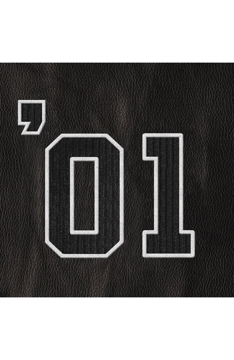 PLEASURES Men's PLEASURES White Boston Red Sox Full-Snap Varsity Jacket, Alternate, color, White