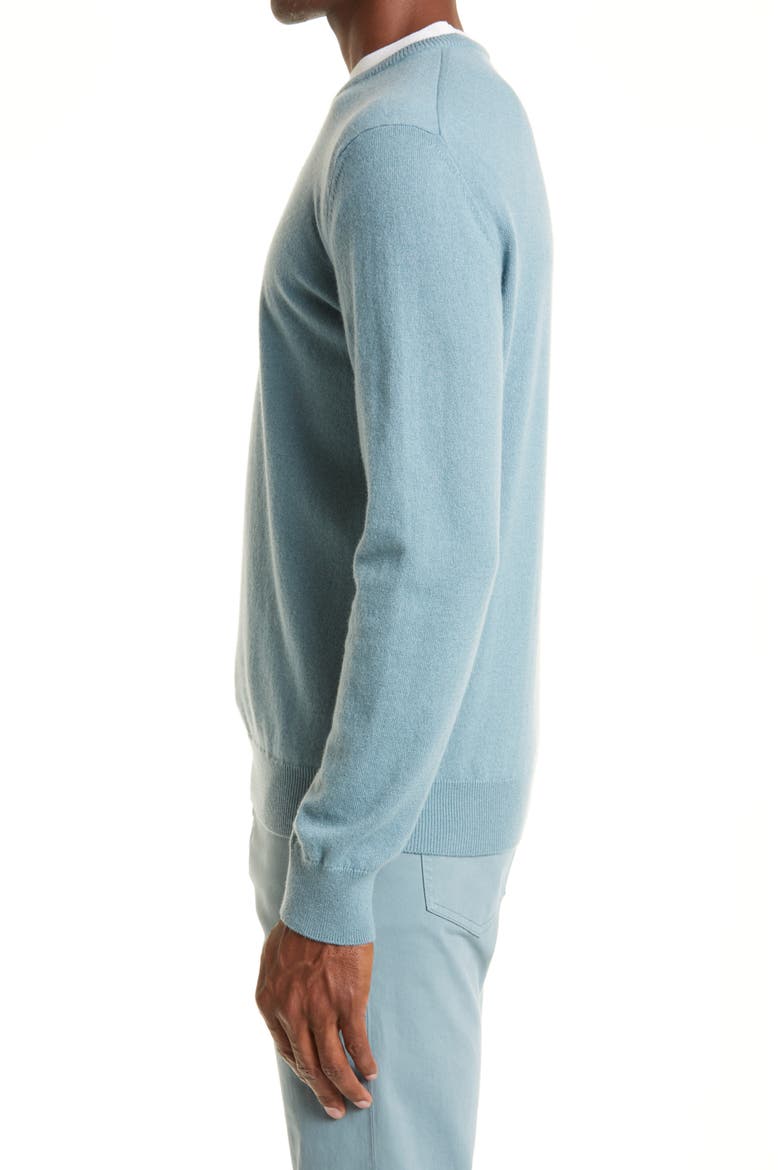 Oasi Cashmere Sweater, Alternate, color, SEAFOAM BLUE