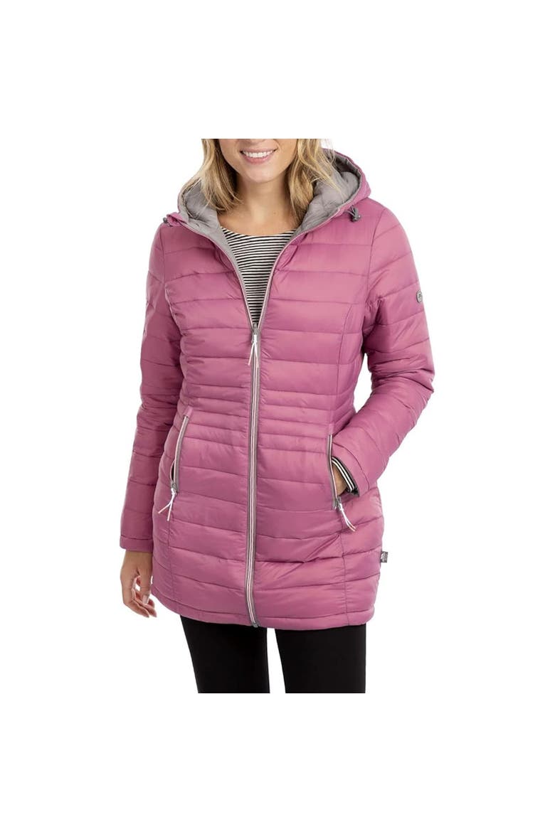 Mavis Reversible Padded Jacket, Alternate, color, Rose Blush