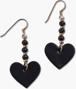 Nickel & Suede Josie Earrings