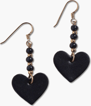 Nickel & Suede Josie Earrings