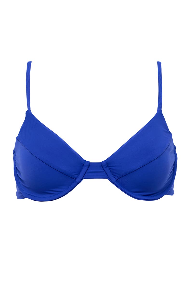 Vitals Nova Underwire Bikini Top, Main, color, Sapphire