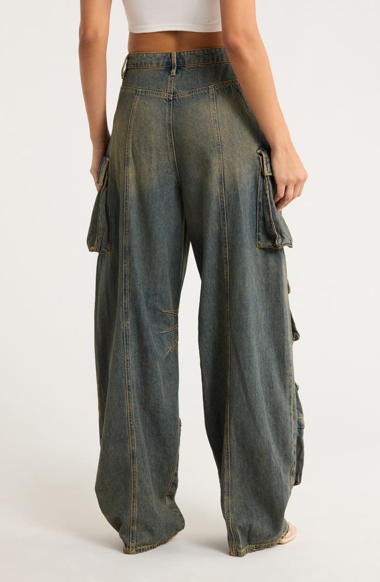 AFRM LOS ANGELES Parker Baggy Cargo Jeans, Alternate, color, 