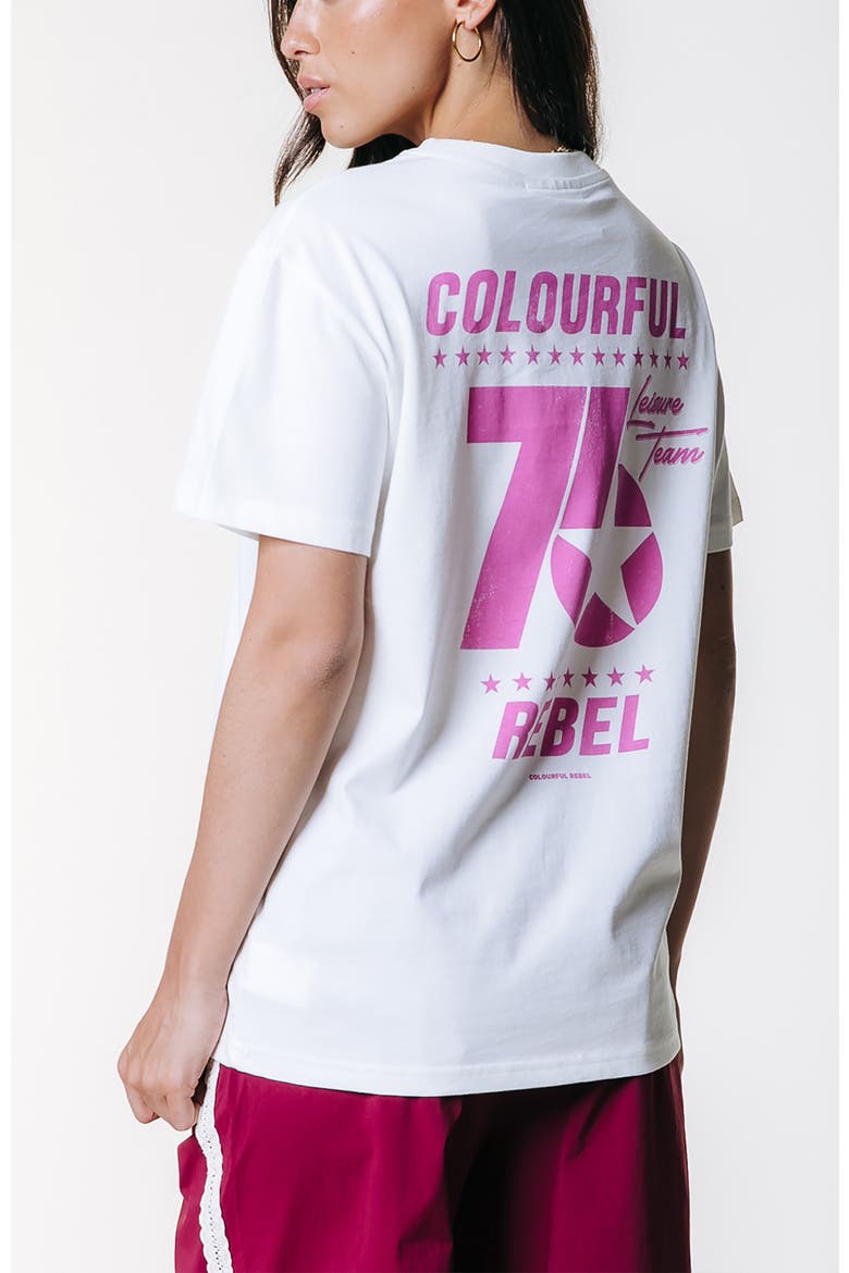Cr 76 Loosefit Tee, Alternate, color, White