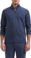 Bugatchi Soft Touch Quarter Zip Pullover