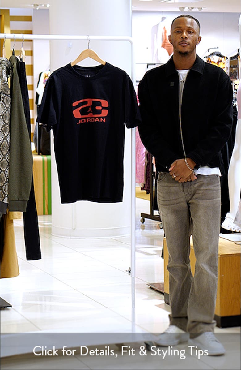 Essentials Logo Cotton Graphic T-Shirt, sales video thumbnail