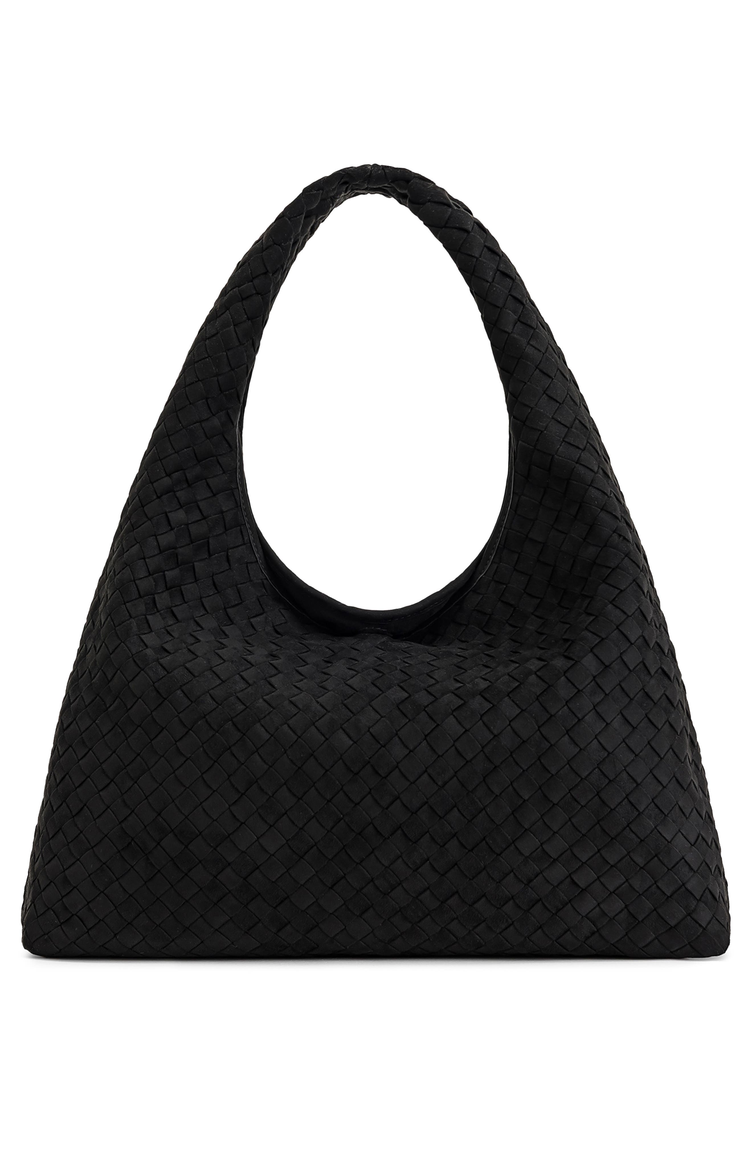 JW PEI Laura Woven Faux Suede Shoulder Bag, Alternate, color, 