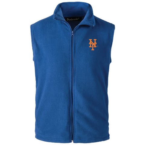 Men's Dunbrooke  Royal New York Mets Full-Zip Vest