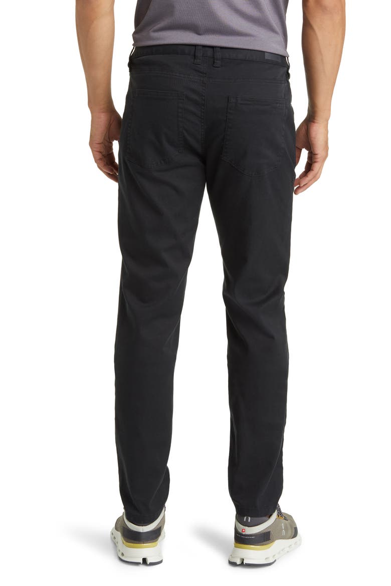 Everyday Twill Five Pocket Pants, Alternate, color, BLACK