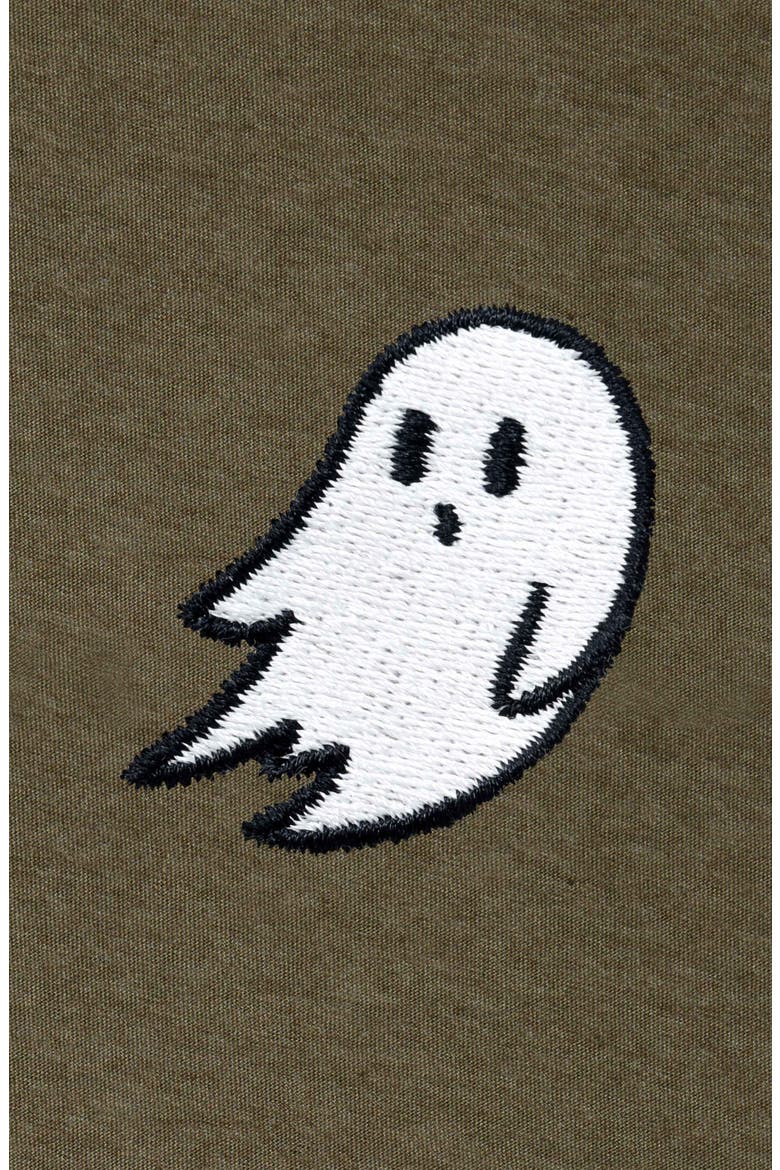 Ghost Fleece Sweatshirt, Alternate, color, Heather Olive