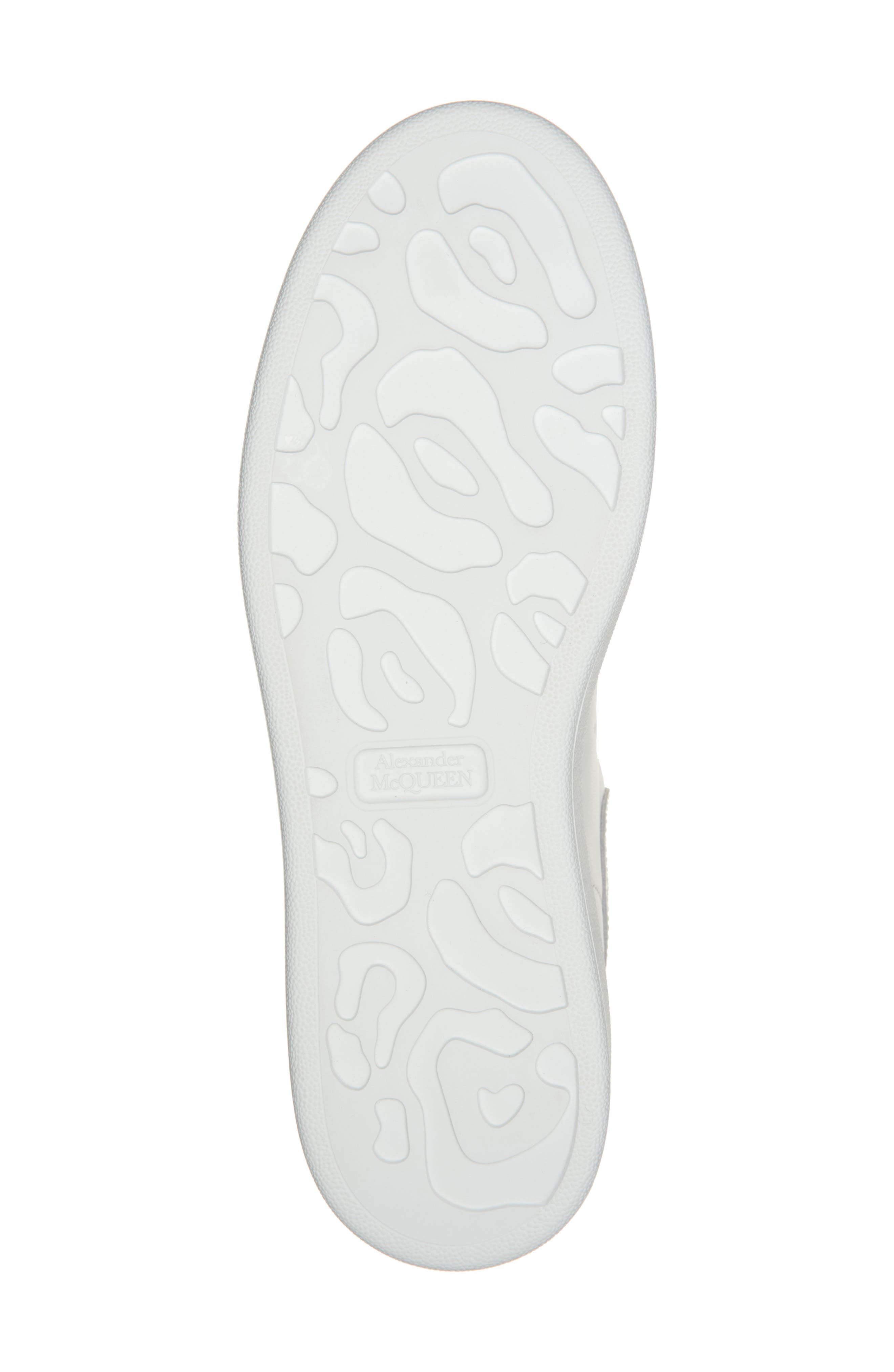 McQueen Oversized Sneaker, Alternate, color, White/ Silver