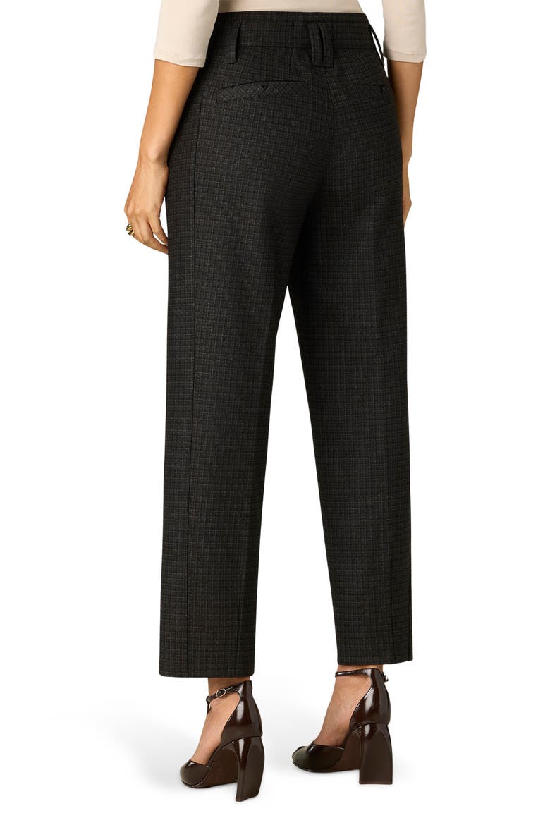 Teagan Skyrise Ankle Wide Leg Trousers, Alternate, color, CHARCOAL BLACK