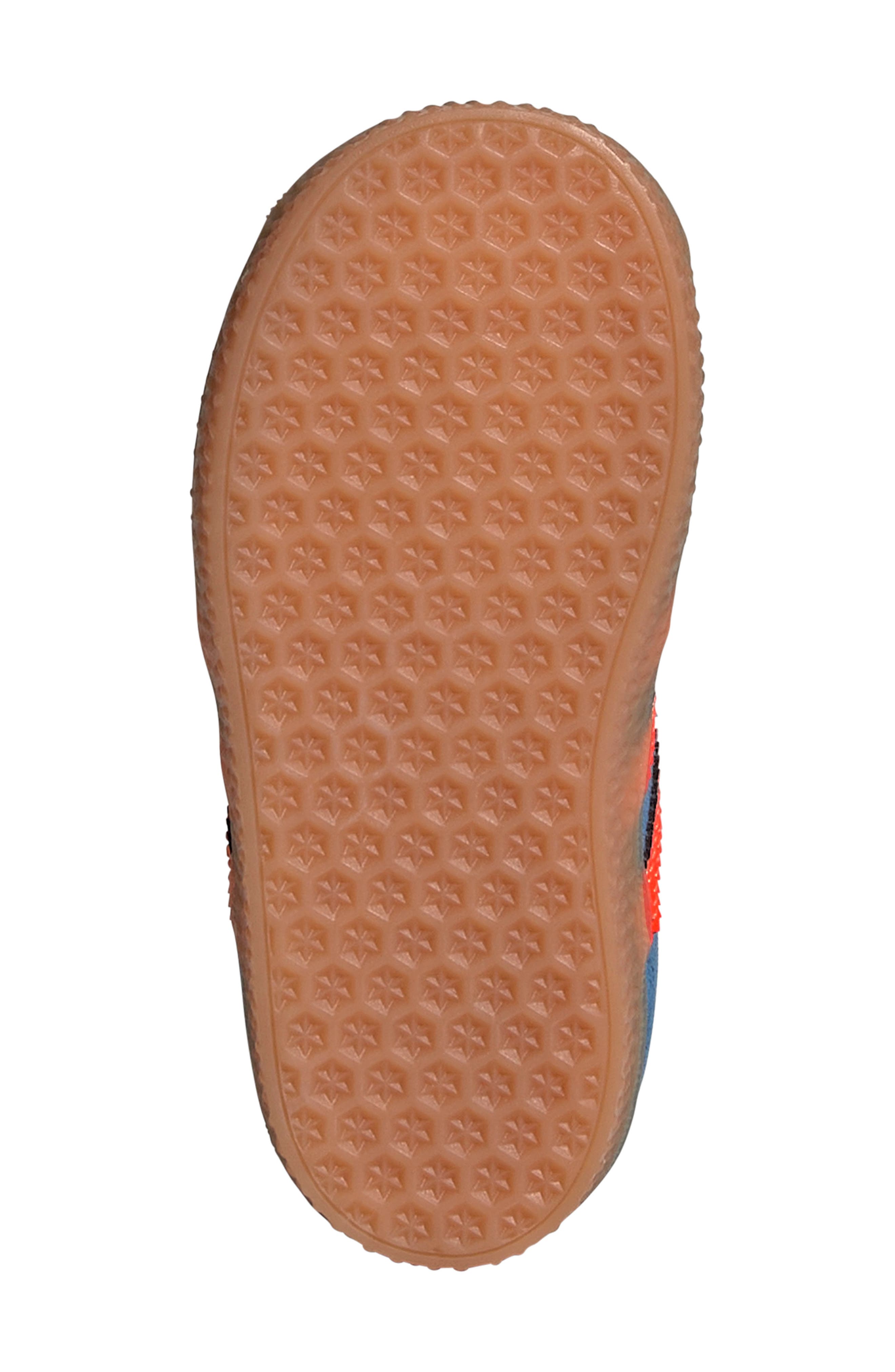 adidas Kids' Gazelle Sneaker, Alternate, color, Focus Blue/Solar Orange/Black