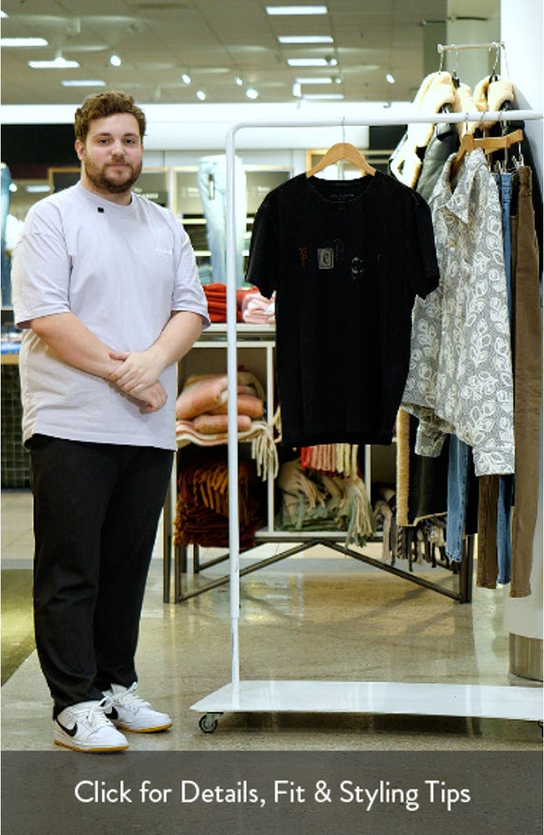 Peace Embellished Organic Cotton T-Shirt, sales video thumbnail