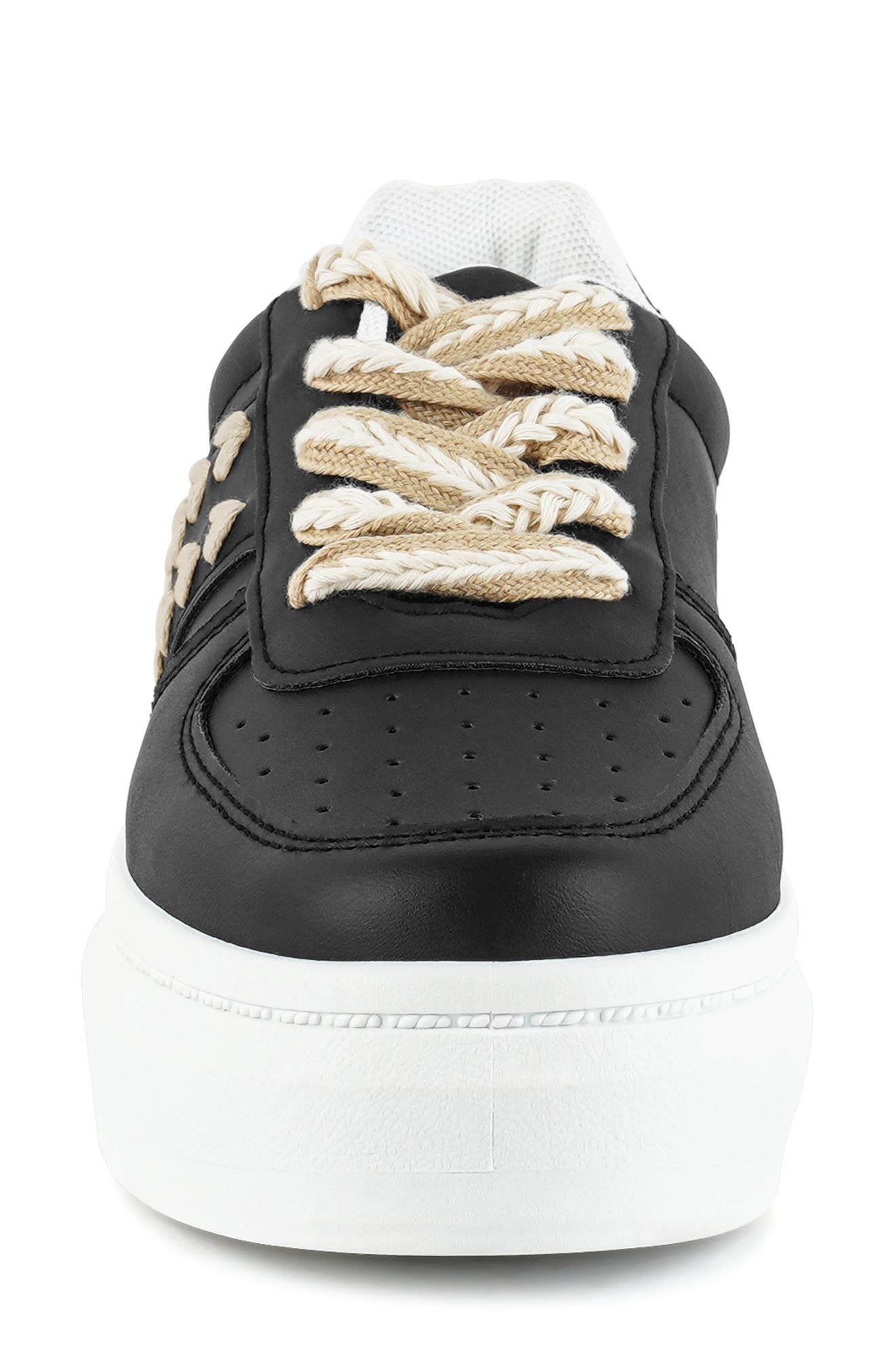 LONDON RAG Monigue Stitched Sneaker, Alternate, color, Black