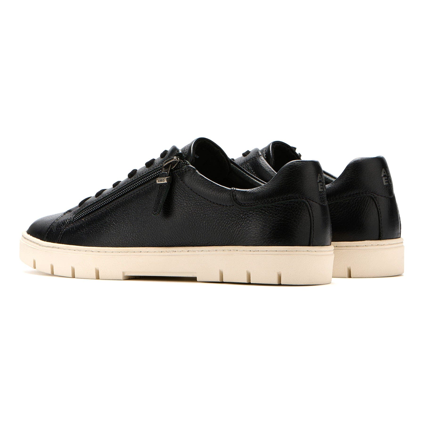 Roam LaceSneaker, Alternate, color, Black Leather - Regular
