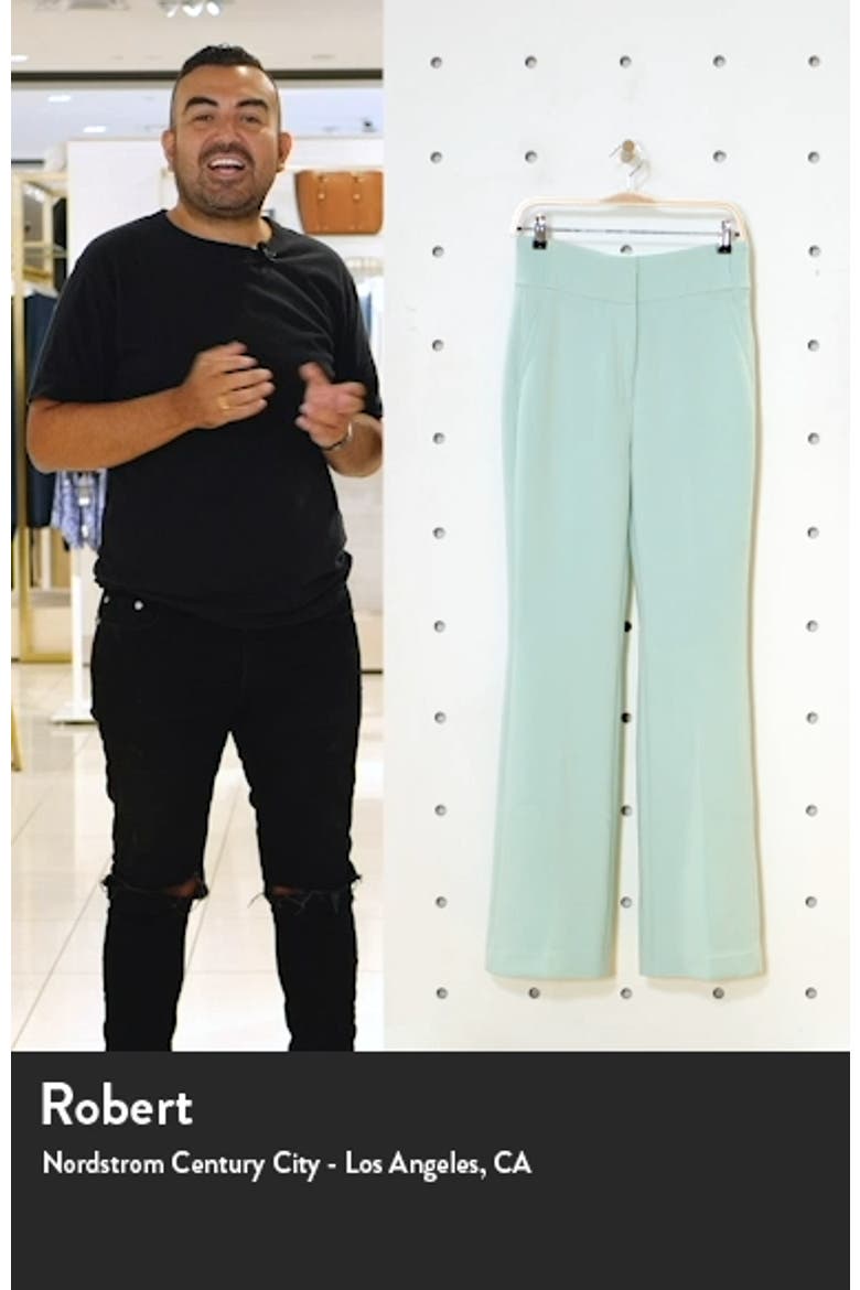 x Atlantic-Pacific High Waist Flare Pants (Nordstrom Exclusive) video