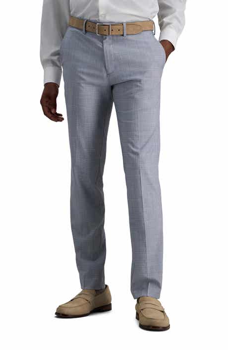 Prince of Wales Stretch Plaid Trousers