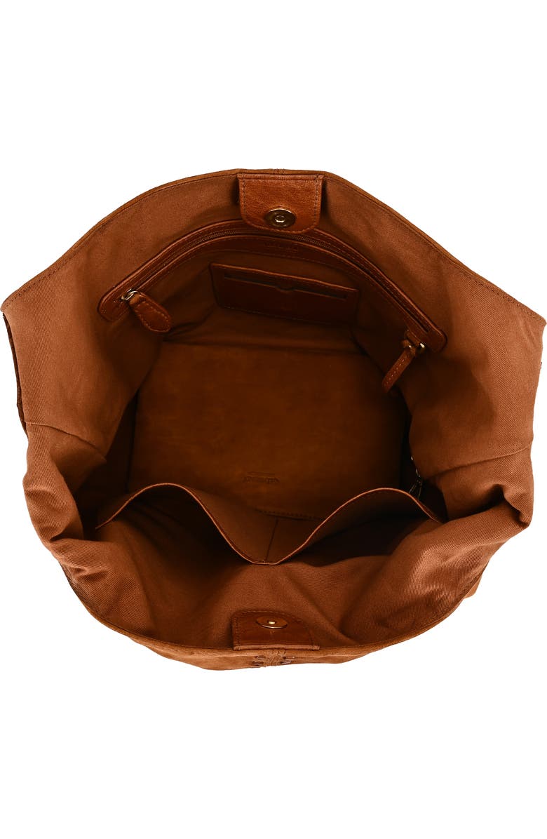 OLD TREND Hydrangea Medium Vintage Ombre Hobo Bag, Alternate, color, Cognac