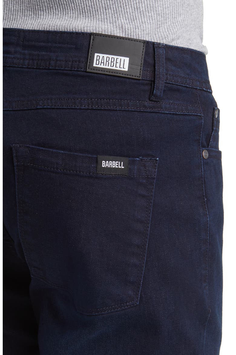 Straight Athletic Fit 2.0 Stretch Jeans, Alternate, color, DARK RINSE