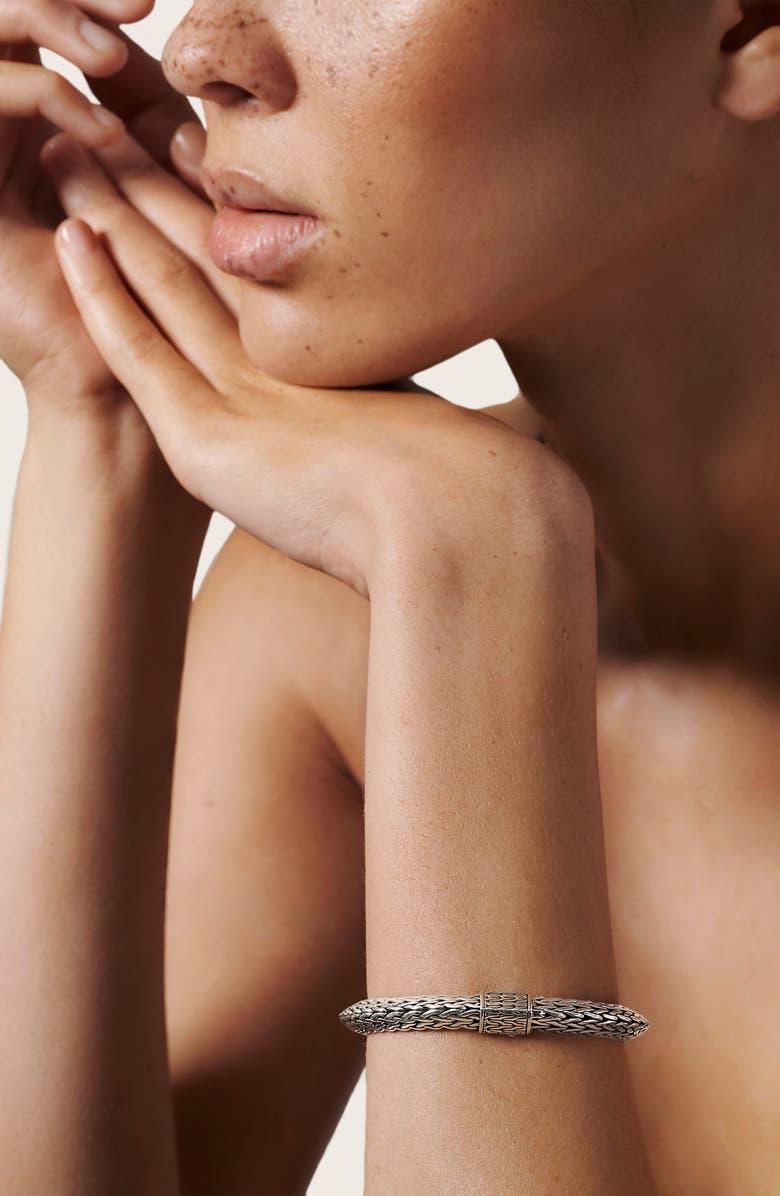 John Hardy Tiga Chain 8mm Bracelet, Alternate, color, Silver