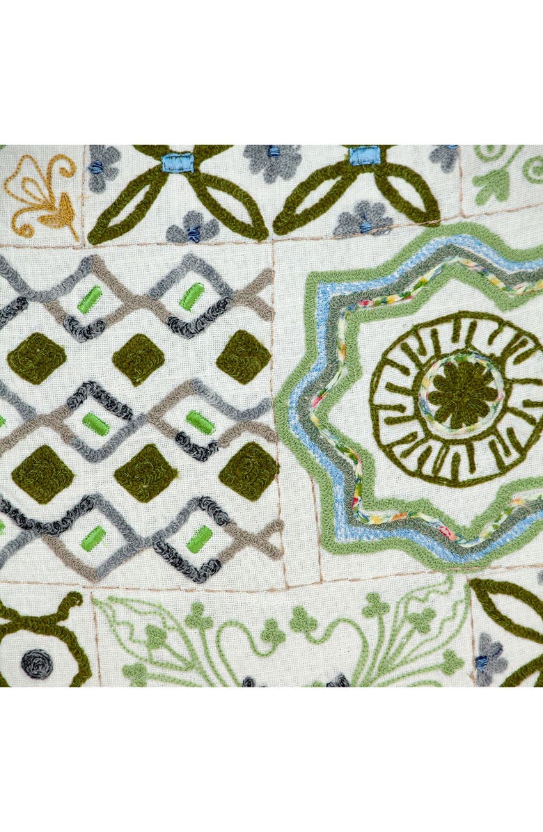 PARKLAND COLLECTION Ren Transitional Beige Throw Pillow, Alternate, color, Beige