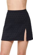 Gottex Chained Reaction Textured Pull-On Skirt Cover-Up