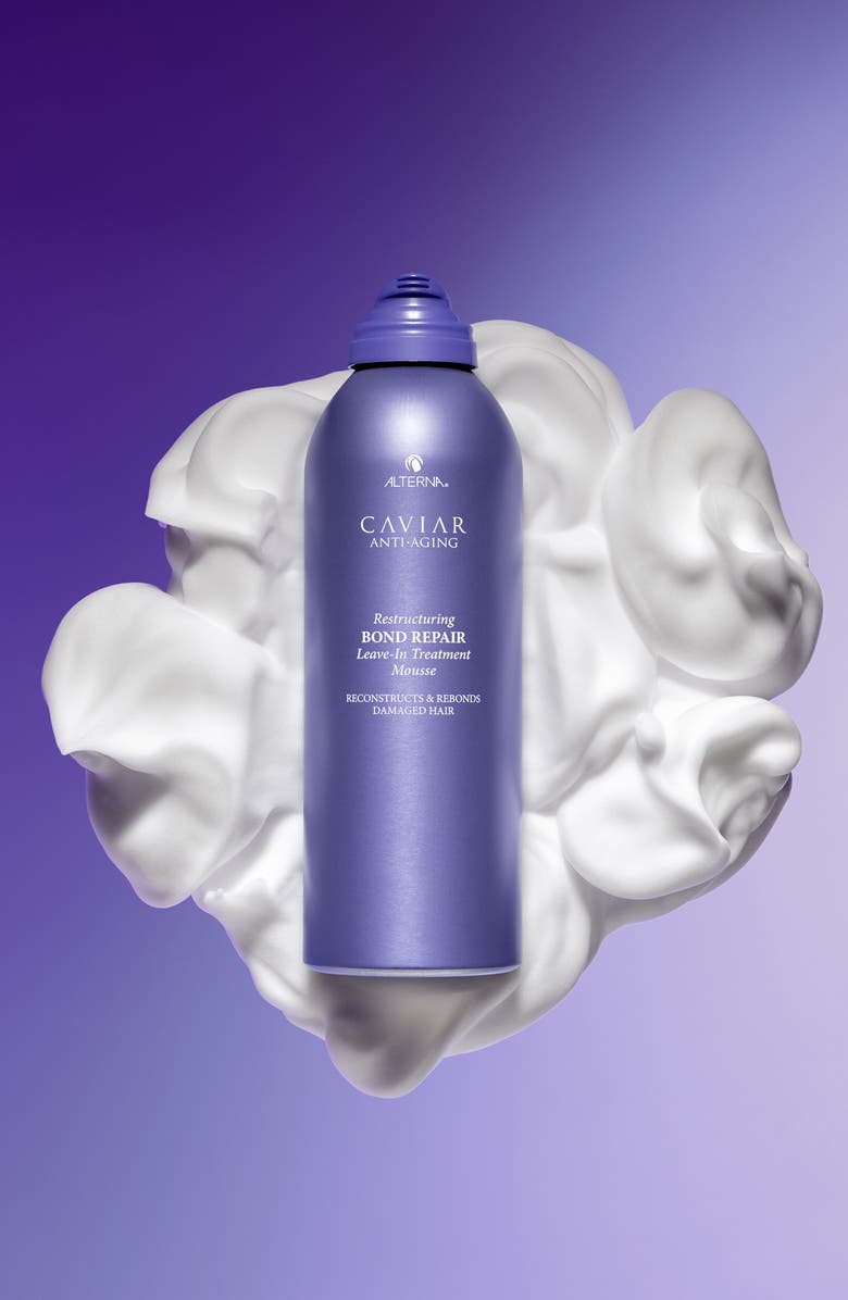 ALTERNA<sup>®</sup> Caviar Anti-Aging Restructuring Bond Repair Leave-in Treatment Mousse, Alternate, color, 
